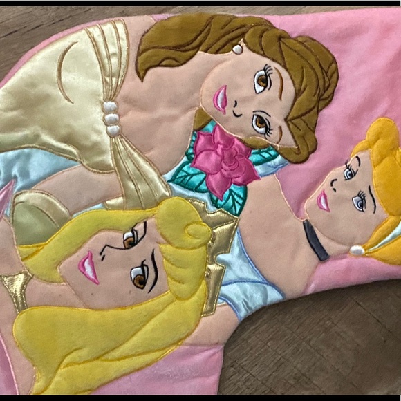 🆕Classic Disney Princess Holiday Stocking Pink - Picture 2 of 7